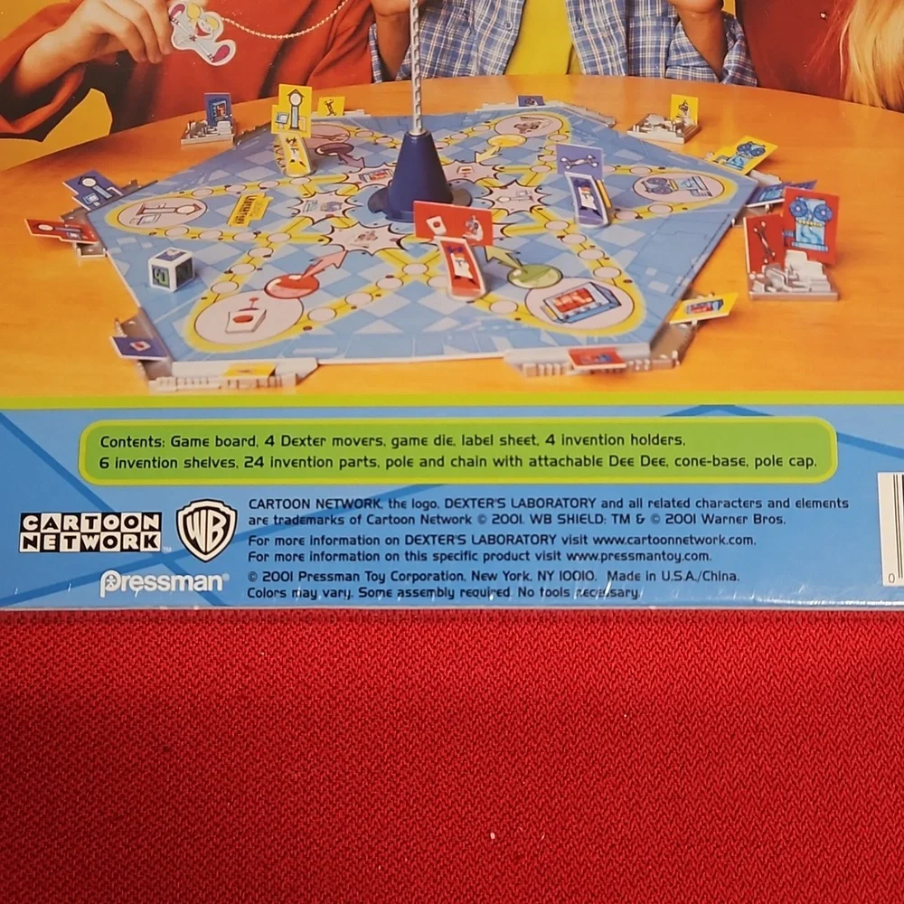 DEXTER'S LABORATORY The Incredible Invention vs. Dee Dee board game NIB - Picture 6 of 8